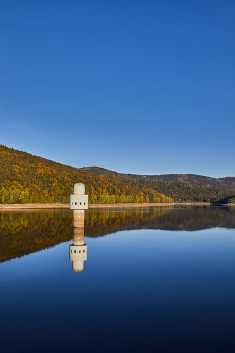 Gemeinde Frauenau Landkreis Regen Trinkwassertalsperre (Dirschl Johann) Deutschland REG